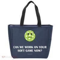 Pickleball Can We Work On Your Soft Game Now Tote Bag thumb 0