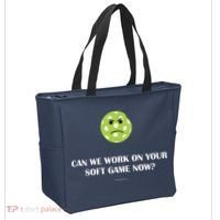 Pickleball Can We Work On Your Soft Game Now Tote Bag thumb 2