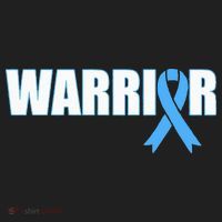 Prostate Cancer Warrior Light Blue Ribbon Golf Towel thumb 3