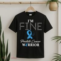 Prostate Cancer Warrior Im Fine T-Shirt thumb 2