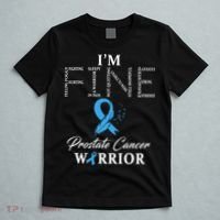 Prostate Cancer Warrior Im Fine T-Shirt thumb 5
