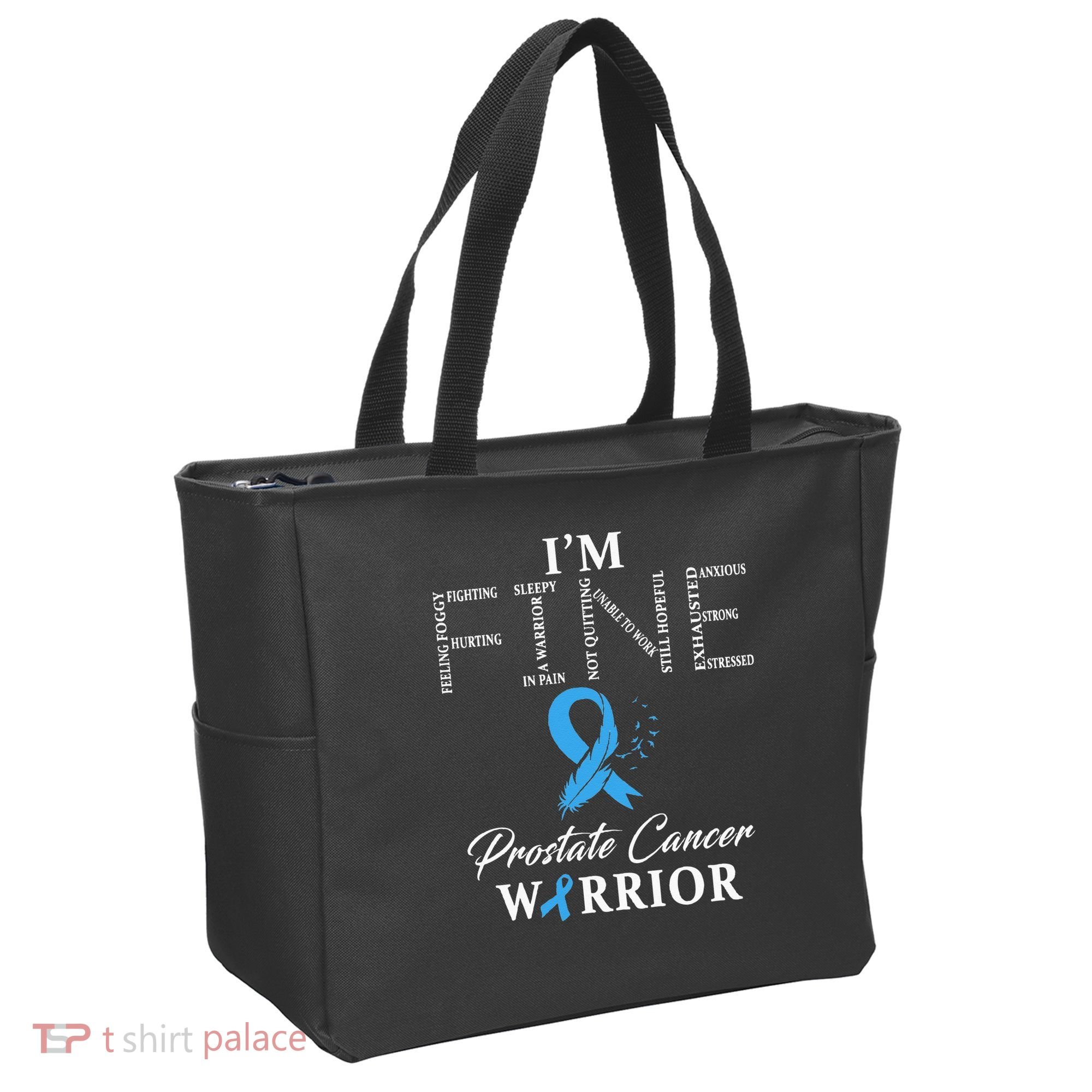 Prostate Cancer Warrior Im Fine Tote Bag