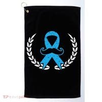 Prostate Cancer Warrior Prostate Cancer Awareness Golf Towel thumb 0