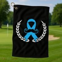 Prostate Cancer Warrior Prostate Cancer Awareness Golf Towel thumb 1