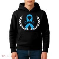 Prostate Cancer Warrior Prostate Cancer Awareness Kids Hoodie thumb 4