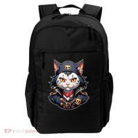 Pirate Cat With Bandana Backpack thumb 0