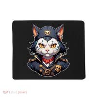 Pirate Cat With Bandana Mousepad thumb 0