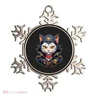 Pirate Cat With Bandana Ornament thumb 0