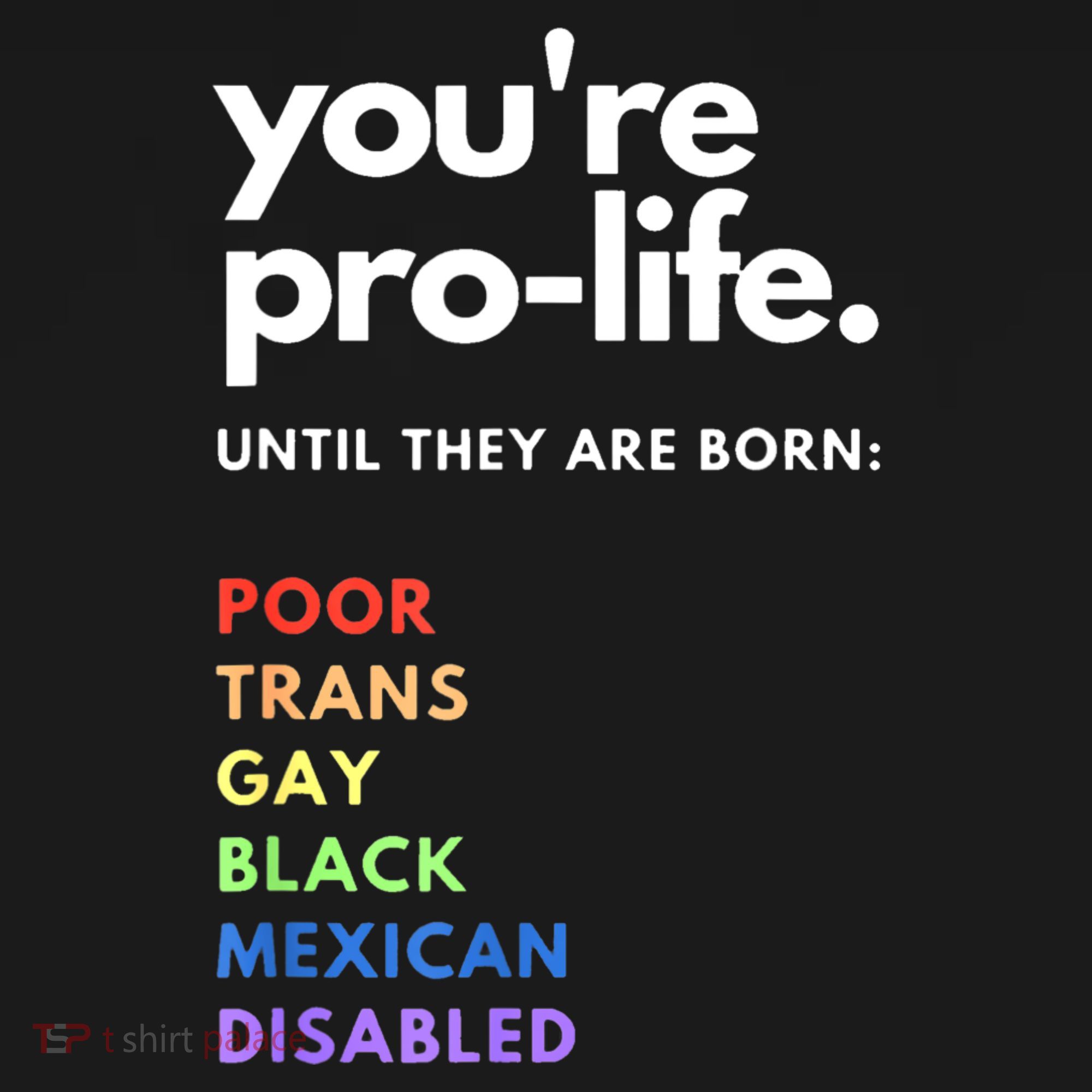 Pro Choice You're ProLife Until They Are Born Ornament