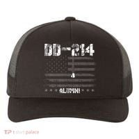 Patriotic DD 214 Alumni Military Veteran Yupoong Adult 5-Panel Trucker Hat thumb 0
