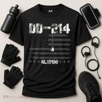 Patriotic DD 214 Alumni Military Veteran Cooling Performance Crew T-Shirt thumb 3