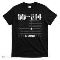 Patriotic DD 214 Alumni Military Veteran T-Shirt thumb 0