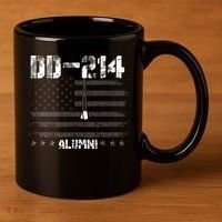 Patriotic DD 214 Alumni Military Veteran 11oz C Handle Ceramic Mug thumb 3