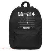 Patriotic DD 214 Alumni Military Veteran 16 in Basic Backpack thumb 0