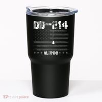 Patriotic DD 214 Alumni Military Veteran Tumbler thumb 0
