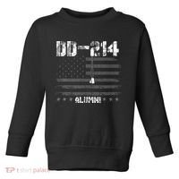 Patriotic DD 214 Alumni Military Veteran Toddler Sweatshirt thumb 0