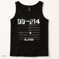 Patriotic DD 214 Alumni Military Veteran Tank Top thumb 2