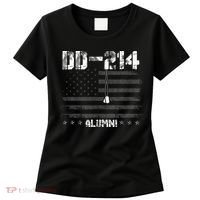 Patriotic DD 214 Alumni Military Veteran Women's T-Shirt thumb 0