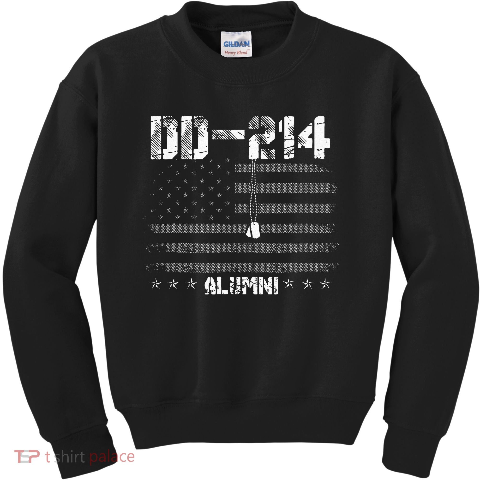 Patriotic DD 214 Alumni Military Veteran Kids Sweatshirt