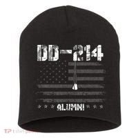 Patriotic DD 214 Alumni Military Veteran Short Acrylic Beanie thumb 0
