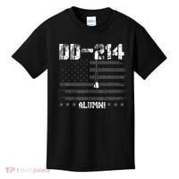 Patriotic DD 214 Alumni Military Veteran Kids T-Shirt thumb 0