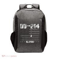Patriotic DD 214 Alumni Military Veteran Vector Backpack thumb 0