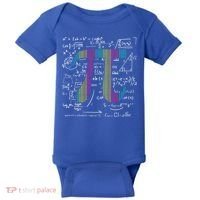 Pi Day 3 14 Pi Symbol With Math Equations Gift For Math Geek Meaningful Gift Baby Bodysuit thumb 0