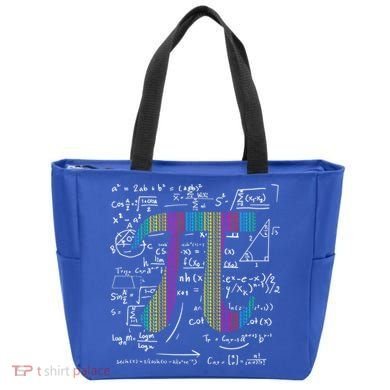 Pi Day 3 14 Pi Symbol With Math Equations Gift For Math Geek Meaningful Gift Tote Bag