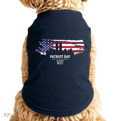 Patriot Day 9/11 Doggie Tank