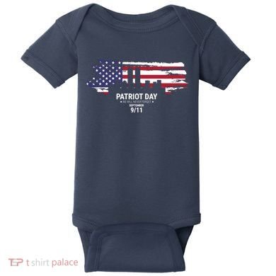 Patriot Day 9/11 Baby Bodysuit
