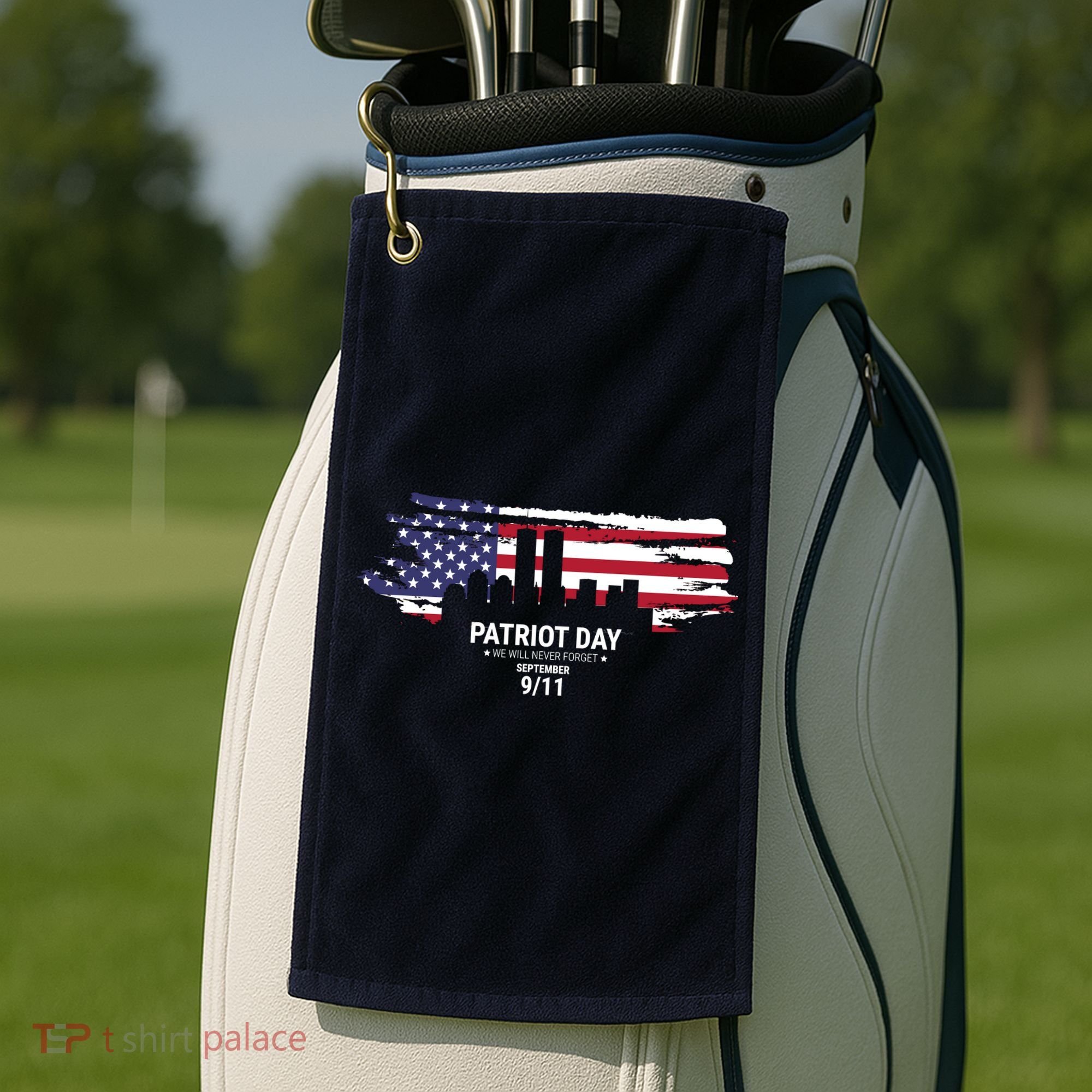 Patriot Day 9/11 Golf Towel
