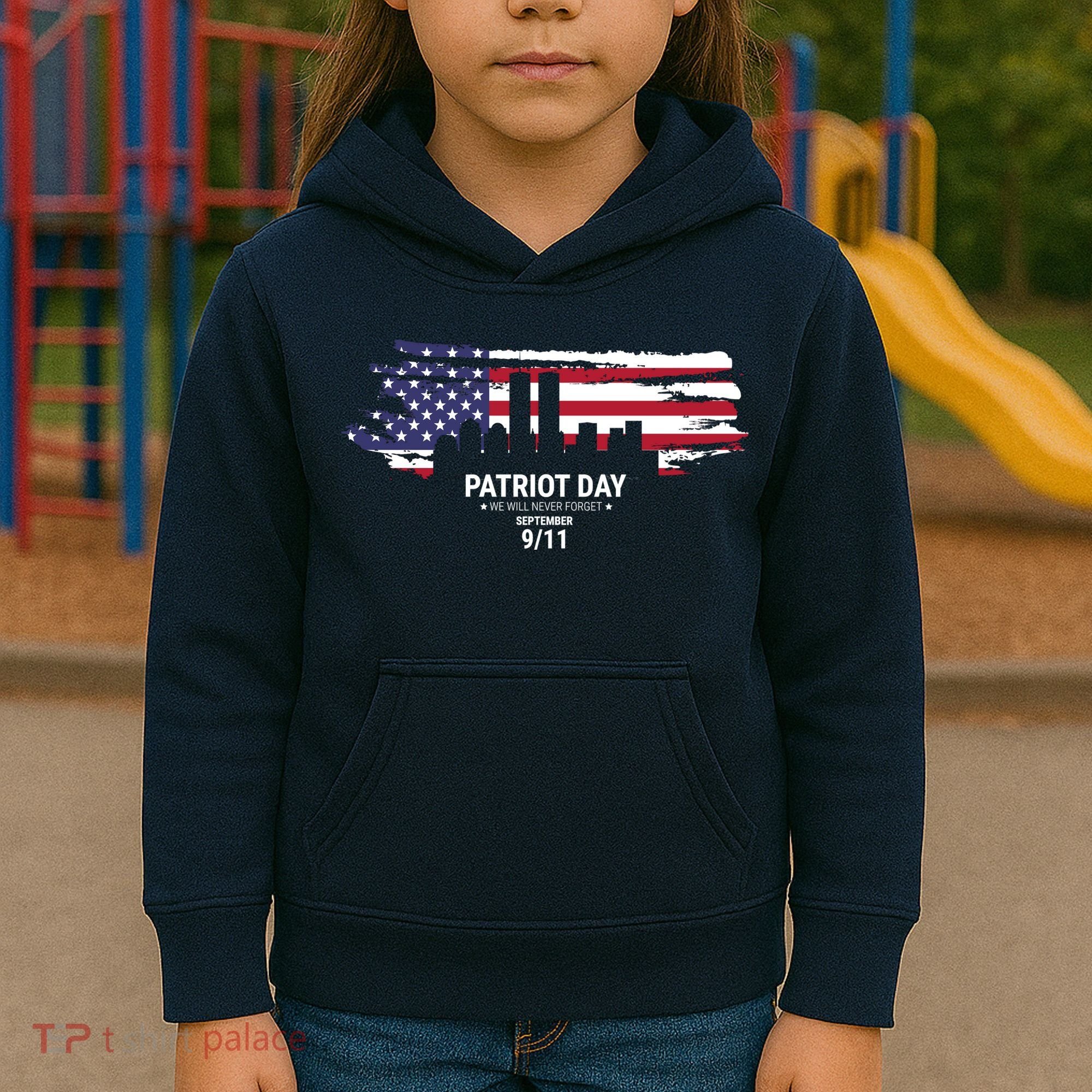 Patriot Day 9/11 Kids Hoodie