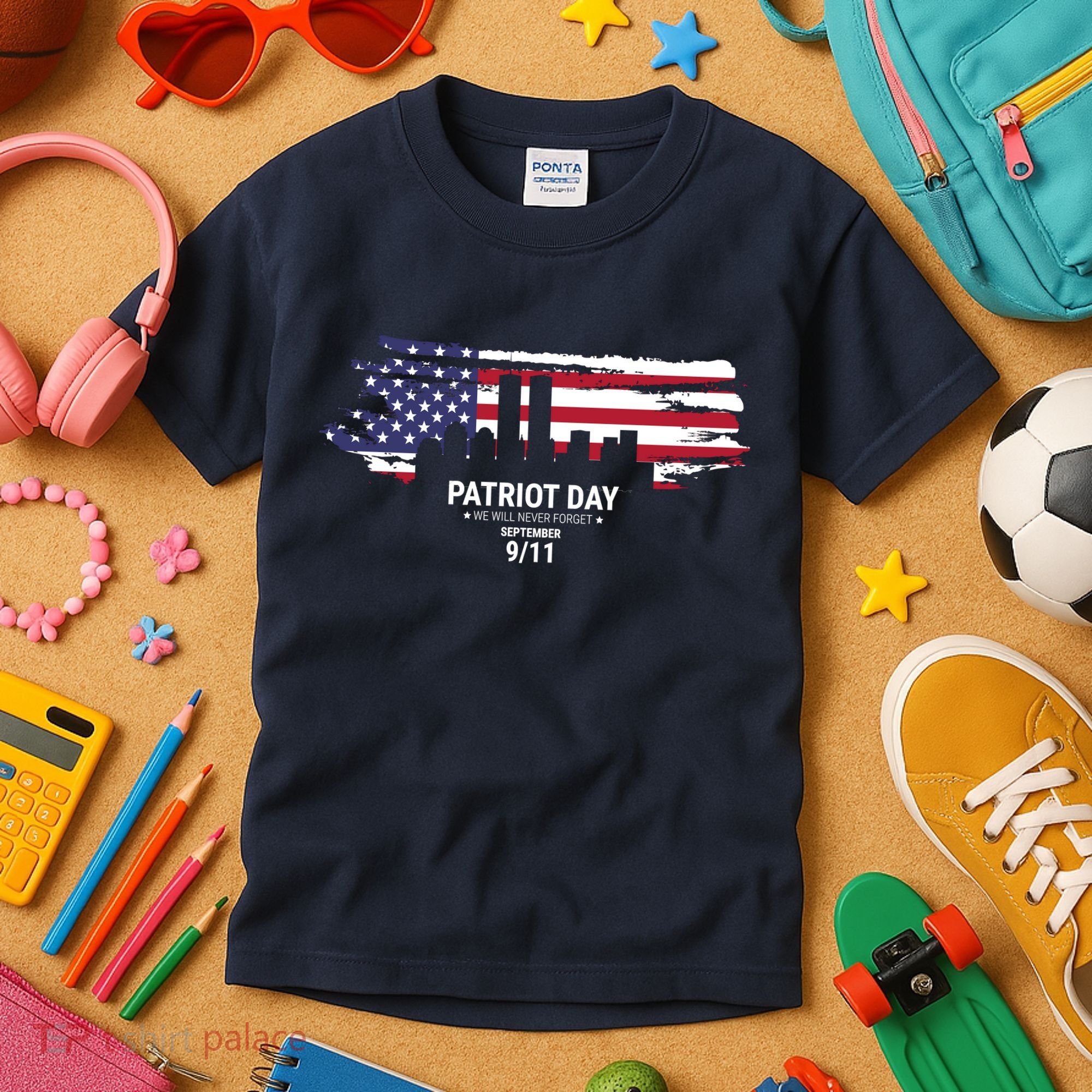 Patriot Day 9/11 Kids T-Shirt
