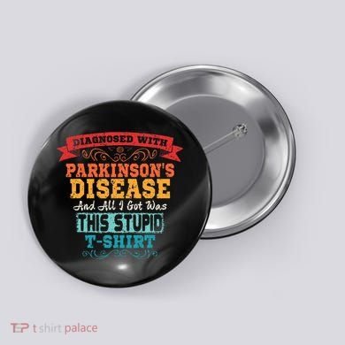 ParkinsonS Disease Awareness Gift Button