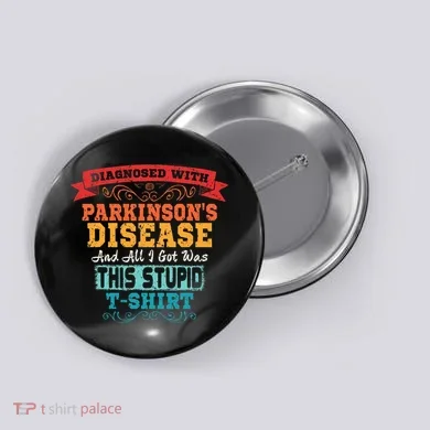 ParkinsonS Disease Awareness Gift Button