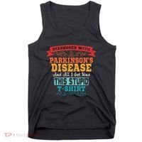 ParkinsonS Disease Awareness Gift Tank Top thumb 0