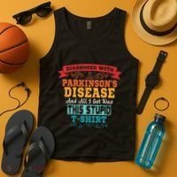 ParkinsonS Disease Awareness Gift Tank Top thumb 4