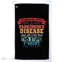 ParkinsonS Disease Awareness Gift Golf Towel thumb 0