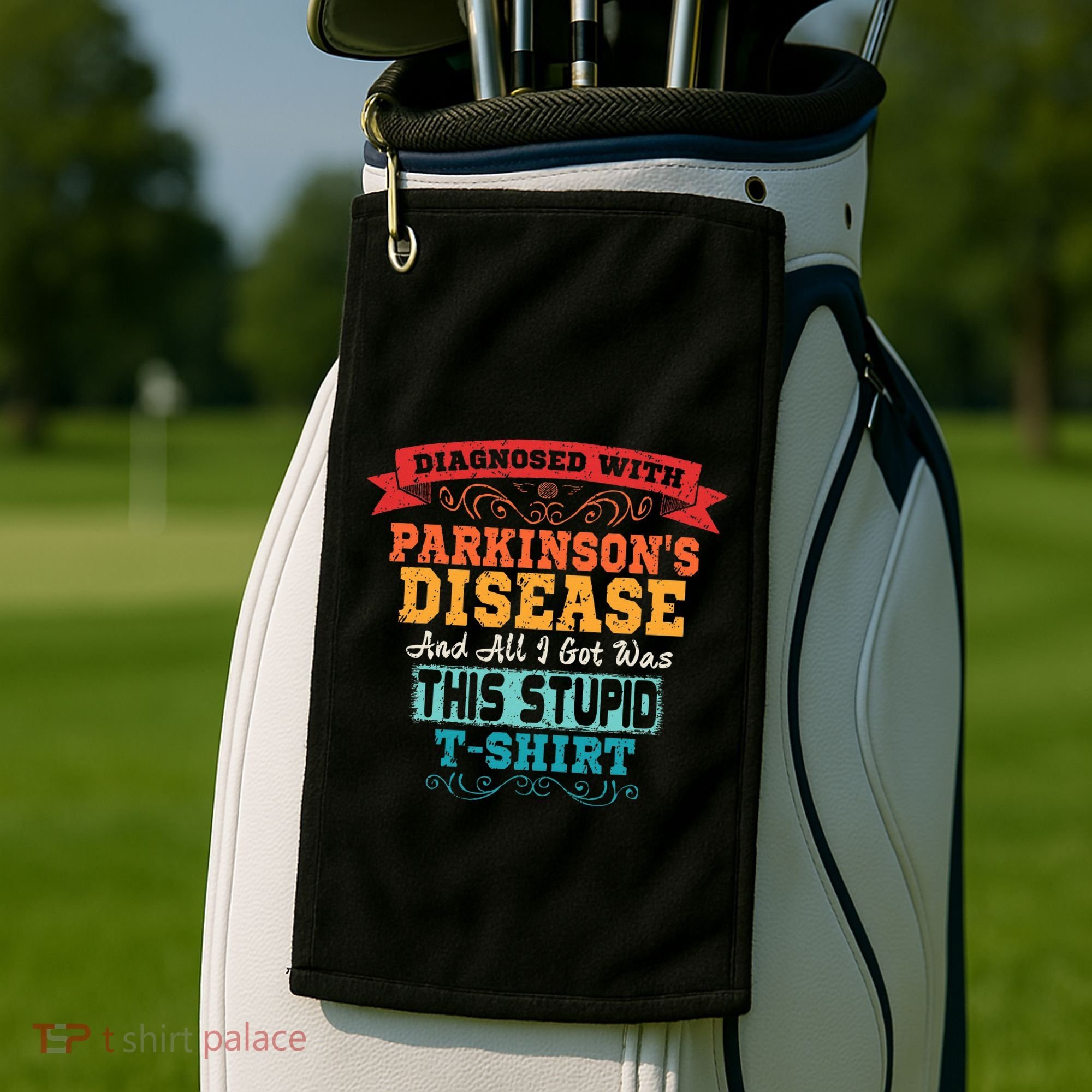 ParkinsonS Disease Awareness Gift Golf Towel