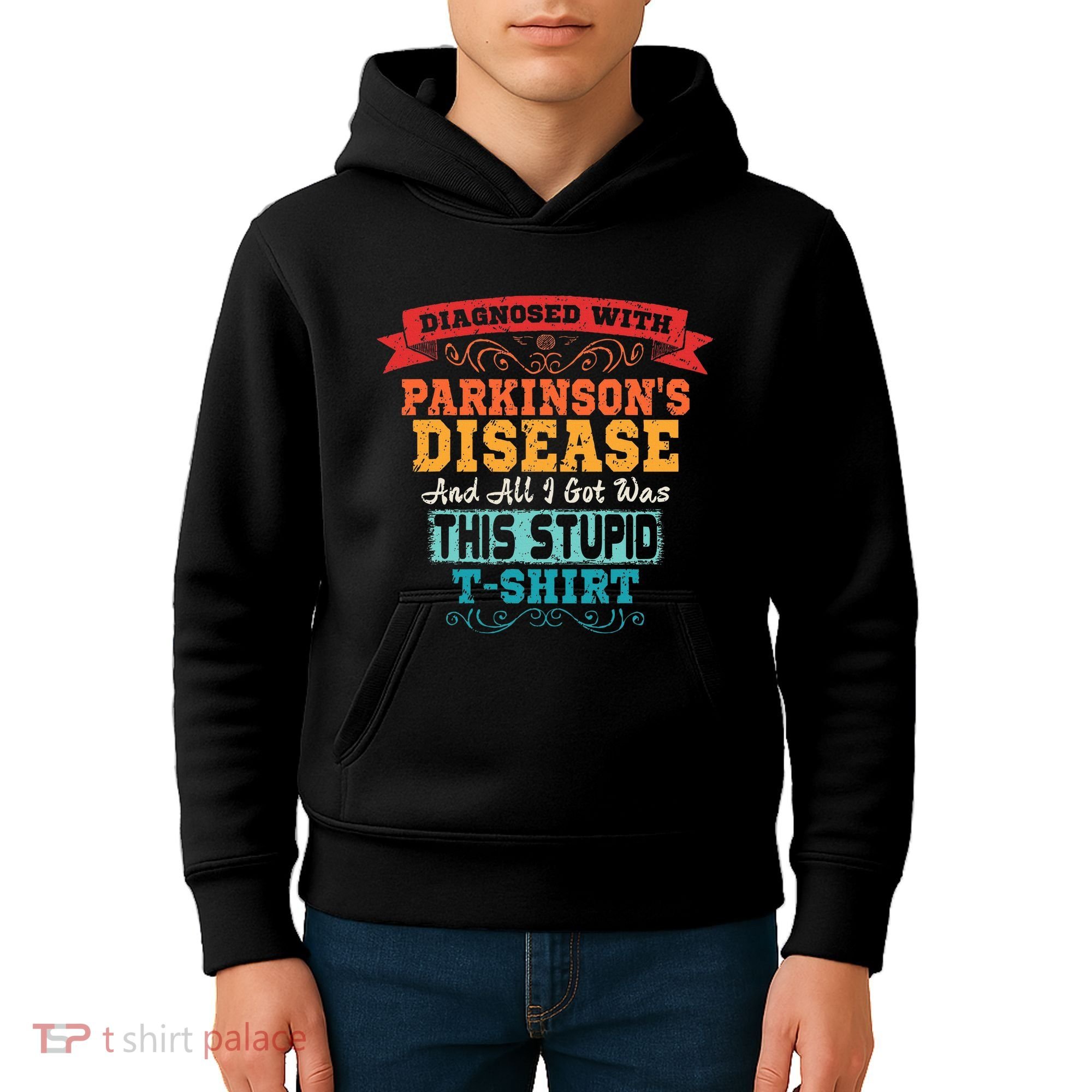 ParkinsonS Disease Awareness Gift Kids Hoodie