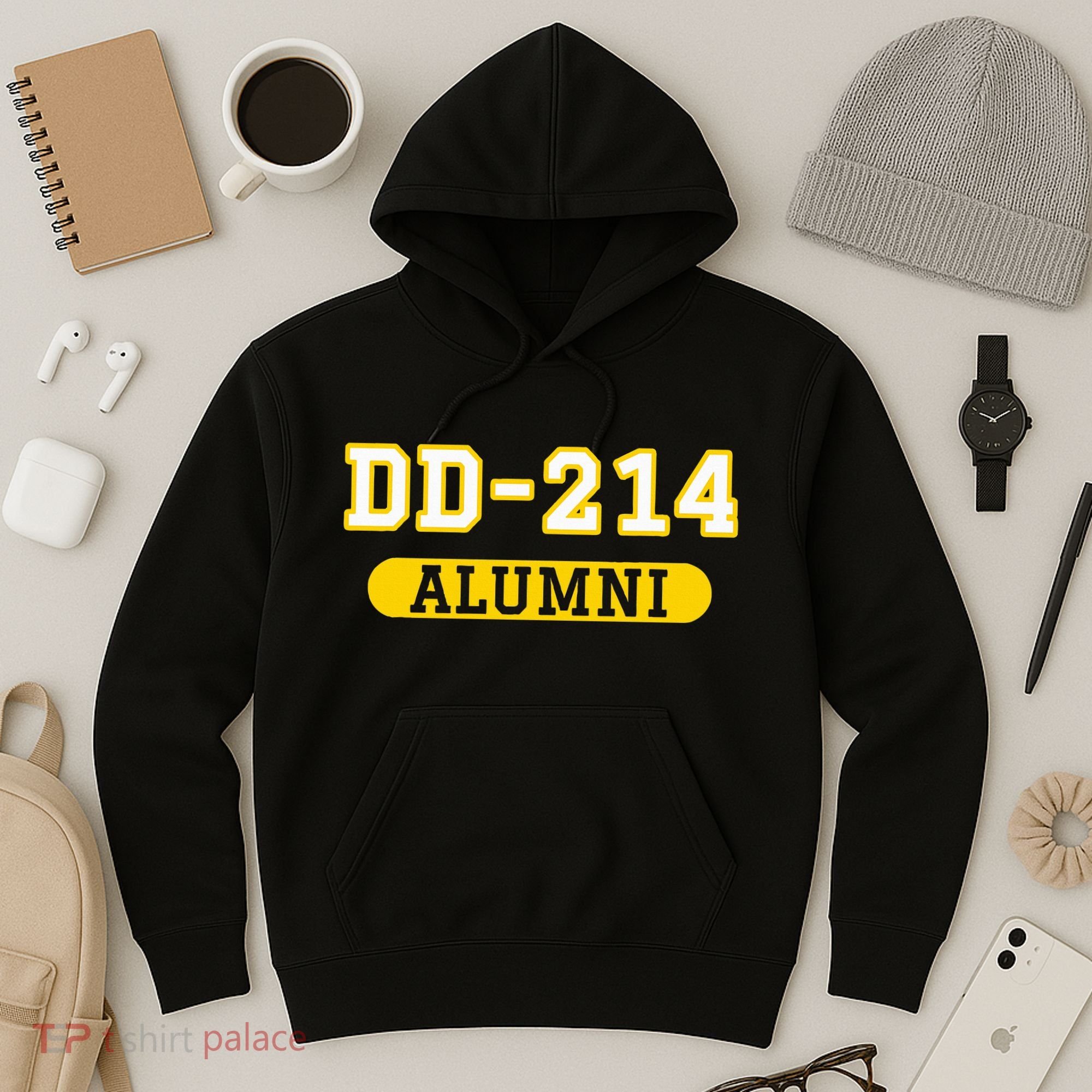 Patriotic Dd214 Alumni Hoodie