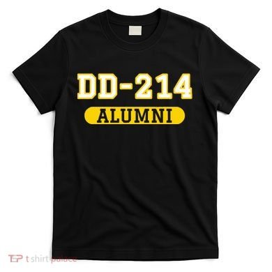 Patriotic Dd214 Alumni T-Shirt