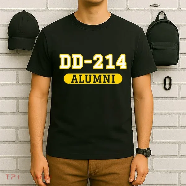 Patriotic Dd214 Alumni T-Shirt