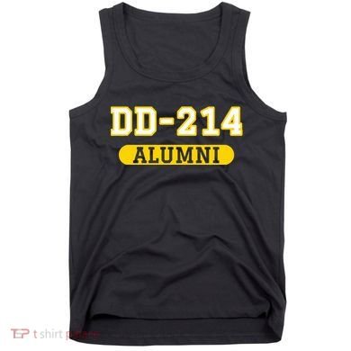 Patriotic Dd214 Alumni Tank Top