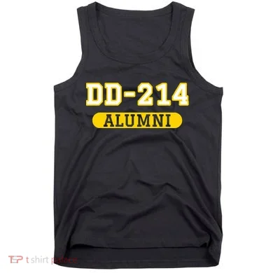Patriotic Dd214 Alumni Tank Top