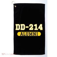 Patriotic Dd214 Alumni Golf Towel thumb 0