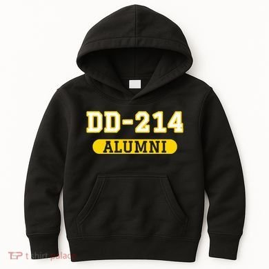 Patriotic Dd214 Alumni Kids Hoodie