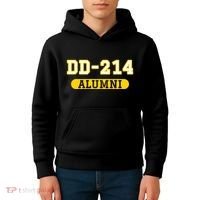 Patriotic Dd214 Alumni Kids Hoodie thumb 4