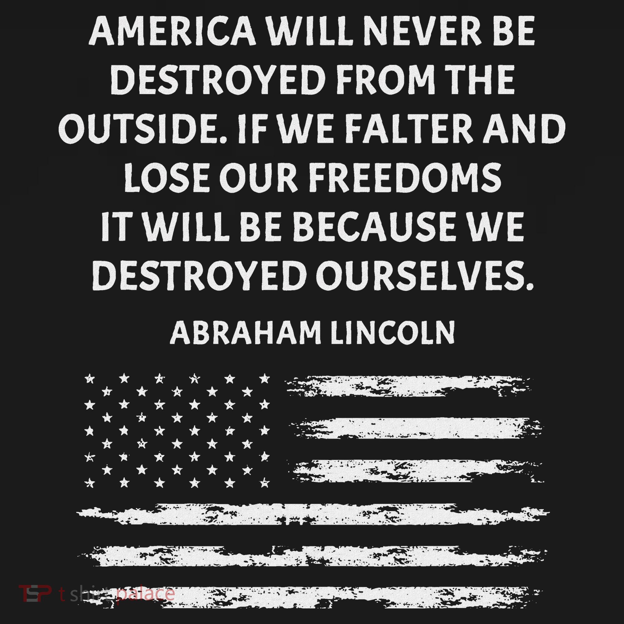 Pro Democracy Abraham Lincoln Quote Stand Up For Freedom Ornament