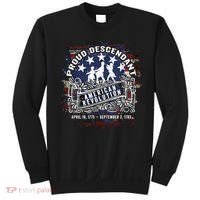 Proud Descendant American Revolution Fife And Drum Novelty Sweatshirt thumb 0